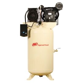 2475N5-P PREMIUM, Ingersoll Rand 5 HP Piston/Two Stage Air Compressor 80 Gallon Vertical Air Tank, 230-Volt, 1-Phase