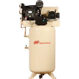 Ingersoll Rand 2545K10-V, Value 10 HP Piston Air Compressor, 35 CFM @ 175 PSI, 120 Gallon Vertical Tank