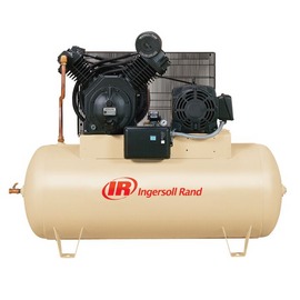 Value Ingersoll Rand 7100E15-V, 15 HP Air Compressor 50 CFM, 175 PSI, 120 Gallon Horizontal Air Tank