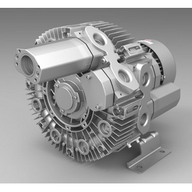 Airtech 50 CFM, 2.35 HP Vacuum/Pressure Multi-Stage Regenerative Blower, 1-Phase | 3BA7320-0AS75