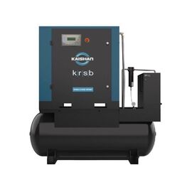Kaishan KRST-7.5A2F2D8U, 7.5 HP Rotary Screw Air Compressor with Air Dryer & Tank, 24 CFM, 125 PSI, 230/3/60