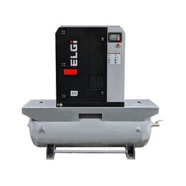 ELGI 15 HP Rotary Screw Air Compressor 55 CFM @ 125 PSI, 120 Gallon Air Tank, 208-230/460-Volt, 3-Phase | EN11-125-120T-A2A