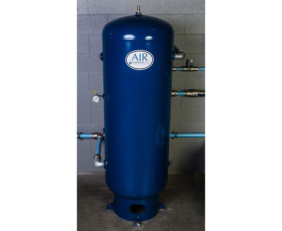 60 Gallon Air Tank with Feet Vertical 200 PSI ASME Coded | A10043