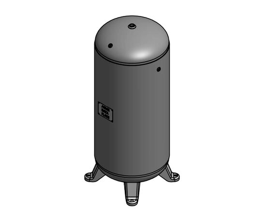 60 Gallon Air Tank with Feet Vertical 200 PSI ASME Coded | A10043