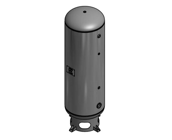 80 Gallon Air Tank with Skirt Vertical 200 PSI ASME Coded | A10325