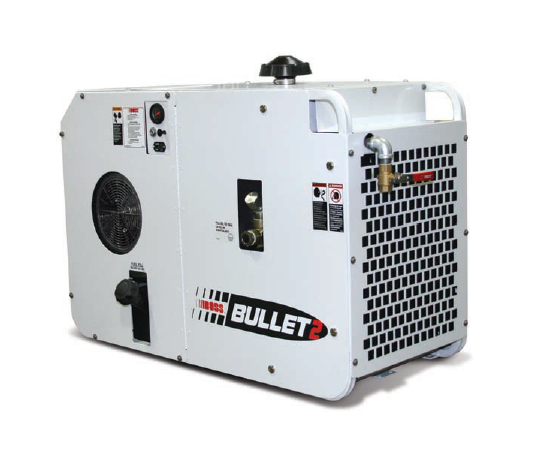 70 CFM @ 110 PSI, 25 HP BOSS Rotary Screw Air Compressor | BULLET 2