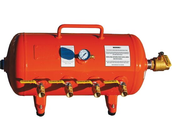 12 Gallon Distribution Air Tank with Valves | I2008