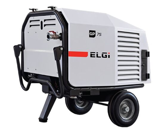 ELGi GP75, 75 CFM Gas Powered Rotary Screw Air Compressor