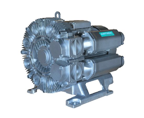 Airtech 360 CFM, 13.28 HP Vacuum/Pressure Multi Stage Regenerative Blower, 208-230/460-Volt, 3-Phase | 3BA9600-7AT56