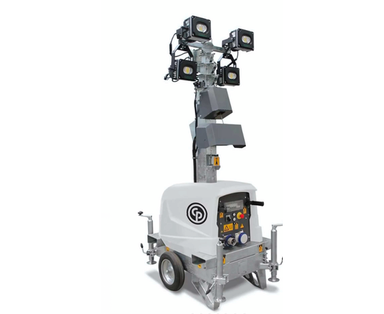 Chicago Pneumatic CPLT E3 LED US, LED 4 x 160W Electric Drive Portable Light Tower