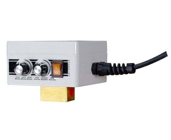 Clean Resources Box Electric Drain Valve, 1/2" Inlet, 1/2" Outlet, 115/1/60 | 744-01-002