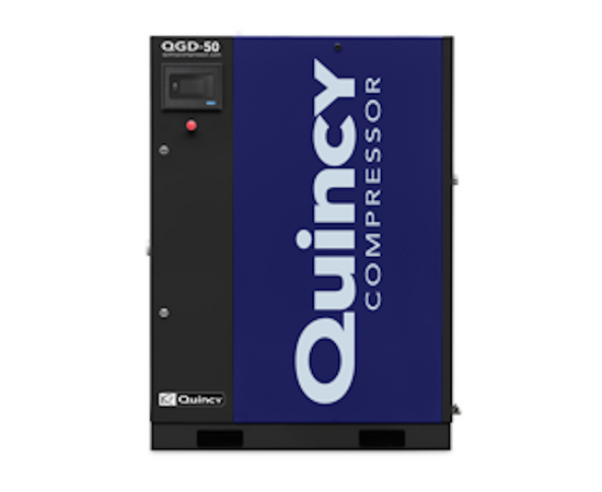 Quincy Compressor QGD-50, 50 HP Rotary Screw Air Compressor, 247 CFM