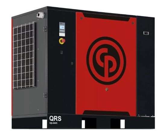 Chicago Pneumatic QRS 25 BM-3, 25 HP Rotary Screw Air Compressor 99.4 CFM, 125 PSI, 3-Phase, 4152027000