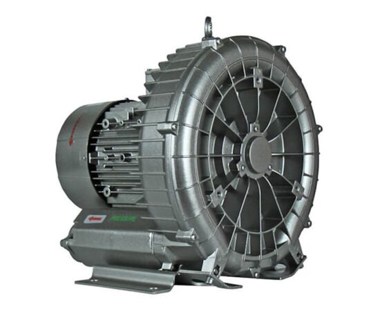 Republic Manufacturing 2 HP, 77 CFM, HRC302 Regenerative Blower, 3-Phase