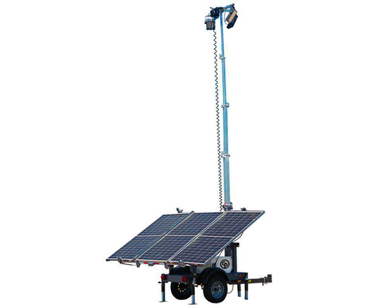 Chicago Pneumatic CPLT MS3, 300W Solar Portable Light Tower