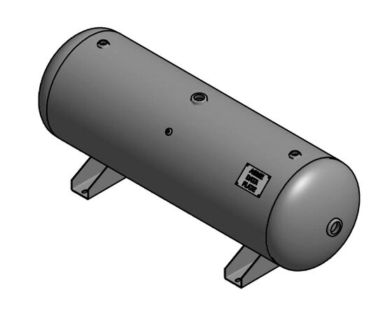80 Gallon Air Tank Horizontalwith Feet Only | A10031