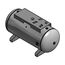200 Gallon Air Tank Horizontal with Top Plate | A10036